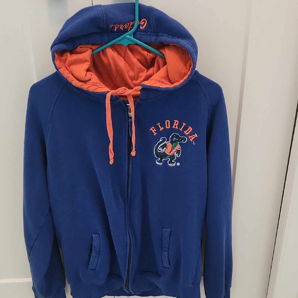 Stadium Athletics Blue and Orange Florida Hoodie